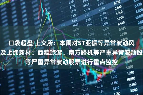 口袋超盘 上交所：本周对ST亚振等异常波动风险警示股票，以及上纬新材、西藏旅游、南方路机等严重异常波动股票进行重点监控